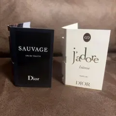 Dior 香水サンプルセット J'adore SAUVAGE