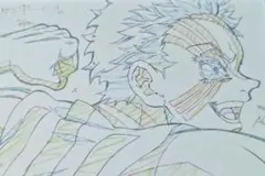 劇場版「鬼滅の刃-無限列車編-」原画ポストカード　猗窩座