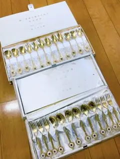 勲一等旭日大綬章受章記念 松下幸之助 カトラリーセット　スプーン　フォークのサムネイル