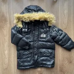 DOUBLE B ダウンコート 120 ブラック