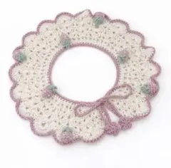 ハンドメイド いちごつけ襟 飾り襟 スタイ