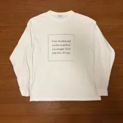 POET MEETS DUBWISE Lサイズ L/S T-Shirt