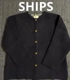 スナップボタン カーディガン