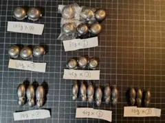 タイラバ　タングステン　オモリ 26個セット タイラバ タングステン オモリ 26個セット - メルカリ