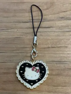 ハローキティ ハート型ストラップ