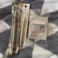 アイシャドウパレット・アイライナー・アイブロウセット　3点セット