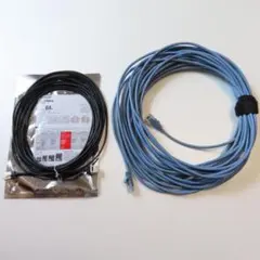 エレコム LANケーブルCAT6/15m★CAT6A/7m
