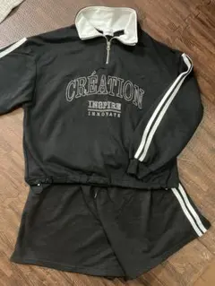 LTXC 黒 ジップアップ トレーナー　セットアップ　ラブトキシック