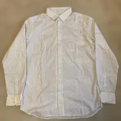 UNITED ARROWS BLUE LABEL ストライプシャツ Lサイズのサムネイル