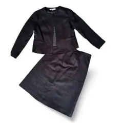 スーツセット ジャケット スカート 卒業式　入学式　ネイビー