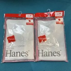 ★新品未使用★ Hanes タンクトップ ホワイトMサイズ 2枚セットのサムネイル