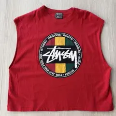 ❤️ STUSSY❤️ WOMEN タンクトップ レッド Mサイズのサムネイル