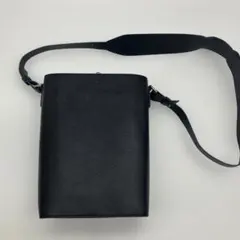 ユニクロ ＋Jショルダーバッグ レザー BLKのサムネイル