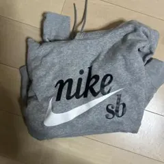 Nike SB グレー パーカー S