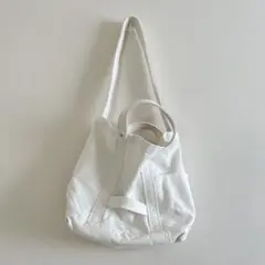 ヘルシーバッグバッグ アメリバッグ オールレザー ホワイト系 Sサイズ 