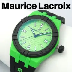 MAURICE LACROIX モーリスラクロア Aikon 緑カモ柄 アイコン - メルカリ