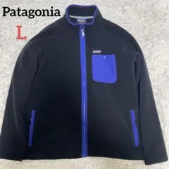 美品✨Patagonia シンチラ フリースジャケット ブラック L 25676