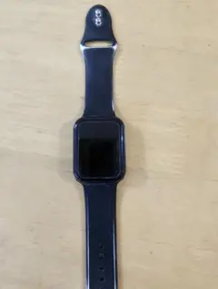 ブラック スクエア型 スマートウォッチ 本体(ジャンク)