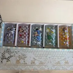 ミッキー キャラクターグラス 5個セット