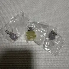 めじるしアクセサリー ポムポムプリン×1 マフィン×2 3体セット　①