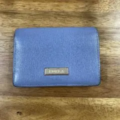 FURLA 名刺入れ カードケース ブルー 青