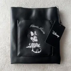 Areeam ミニー スマホポシェット ブラック