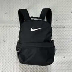 【9061】NIKE JUST DO IT ミニリュック ブラックのサムネイル