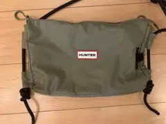 新品タグ無しHUNTER サコッシュ オリーブ大幅値下げのサムネイル
