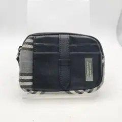 バーバリー　コインケース　小銭入れ　財布　ノバチェック　ブラック