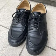 最終値下げ　中古　SALE 格安　フェイクレザースニーカー