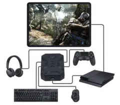 PS4/XboxOne/PS3/Switch用キーボードマウス接続アダプタ