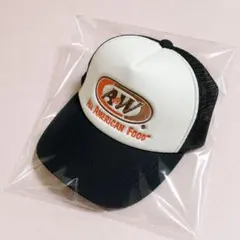 ［新品・未使用］ 正規品 A&W キャップ ブラック 黒 帽子 メッシュ 沖縄
