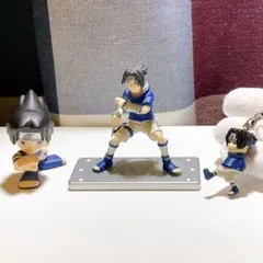 NARUTOサスケフィギュアストラップ3点セット