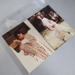 中森明菜生写真　★当時物★2枚セット