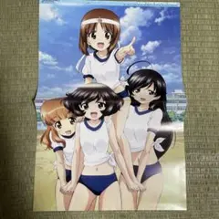 ガルパン　 俺の脳内選択肢が、学園ラブコメ～両面ピンナップポスターメガミマガジン