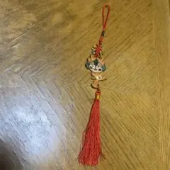 キャラクターストラップ 赤