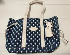 COACH フラワープリント トートバッグ