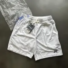 YONEX バドミントン ショートパンツ M ホワイト