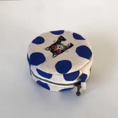 猫柄　ハンドメイドポーチ　#684