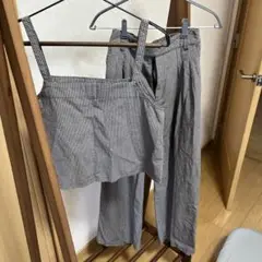 最終値下げ　セットアップ　タンクトップ＆ワイドパンツ