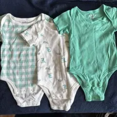 agabang ベビー肌着 3枚セット 6-9M