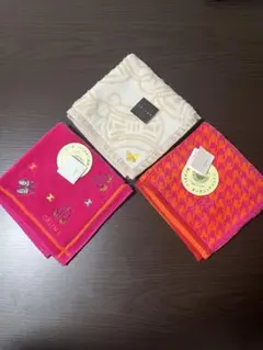 CELINE セリーヌ　ハンカチ 3点セット