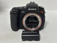 【美品・現状】SONY α350 DSLR-A350 ブラック ボディ