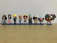 ワンピース ワーコレ 麦わらの一味 9点セット 2年後シャボンディ諸島