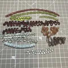 【B品】　天然石ビーズ　まとめ売り
