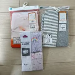 女の子肌着インナーセット90〜100 全て綿100%