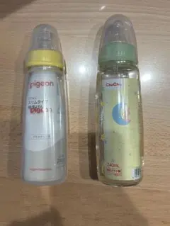 【複数個セット商品】哺乳瓶 ×2+ milton 専用容器+おしゃぶり