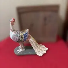 唐代の三彩孔雀型の果物皿 工芸品 美術品 置物 - メルカリ