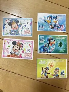 ディズニーリゾート15周年パスポート　額付き ディズニーリゾート15周年パスポート 額付き