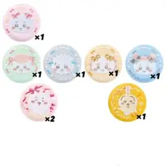 ちいかわ　刺繍缶バッジ　8個セット